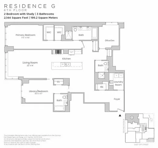 $2,800,000 | 305 East 51st Street, Unit 6G | Midtown East