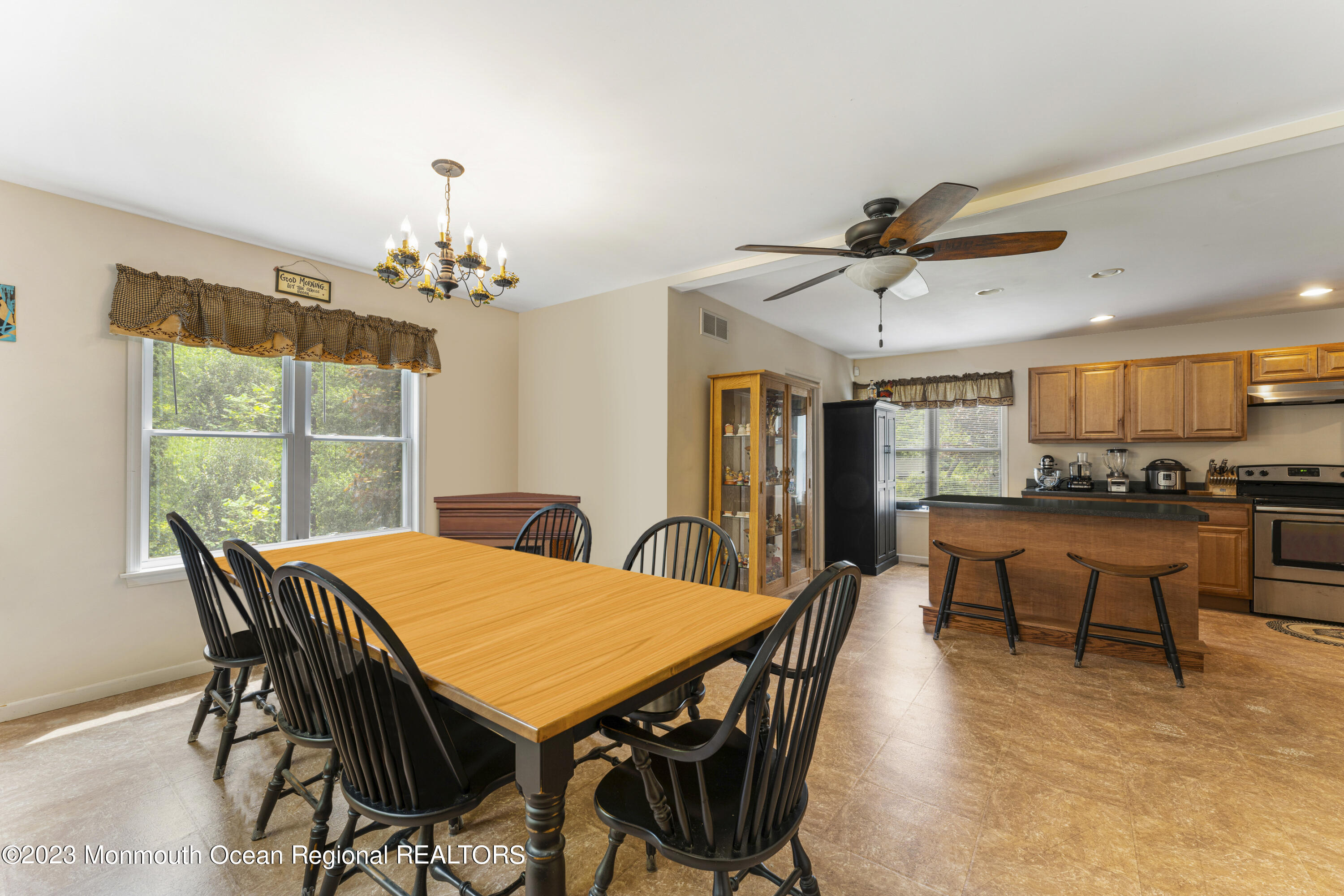 137 Ramah Road Bridgeton, NJ 08302 - Photo 4 of 11 a view of a dining room with furniture window and outside view