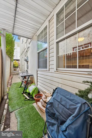 a bird view of a house