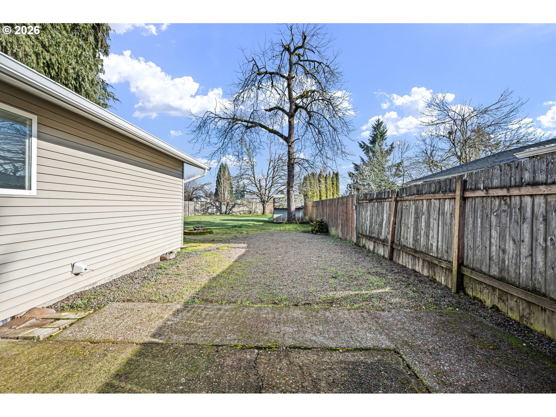 775 54th Street Springfield, OR 97478 - Photo 21 of 31 a view of a backyard of the house