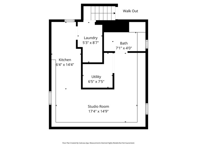 225 South 300 East Provo, UT 84606 - Photo 30 of 30 Floor plan- basement