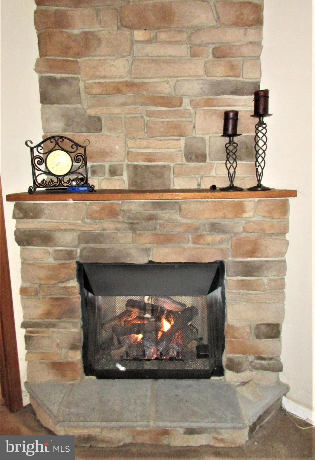 8202 Grainfield Road Severn, MD 21144 - Photo 10 of 37 Stunning custom stone fireplace