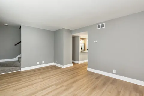wooden floor in an empty room