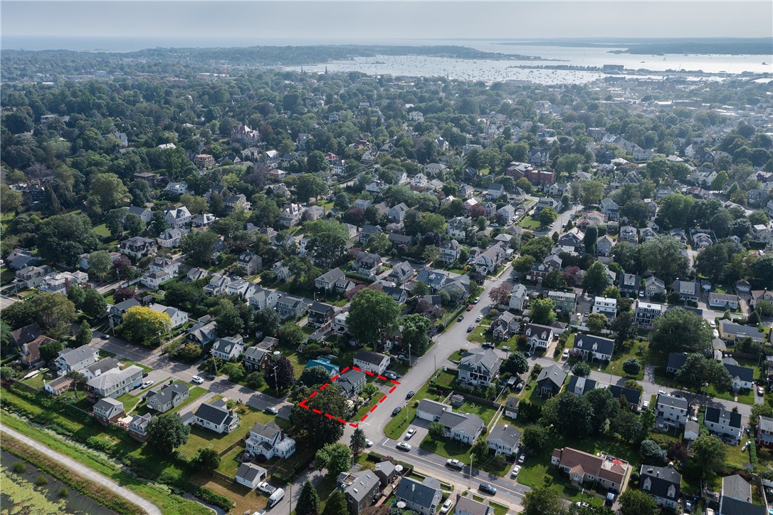 19 Ellery Road Newport, RI 02840 - Photo 39 of 42 Looking toward downtown Newport, Newport Harbor and beyond to Narragansett Bay