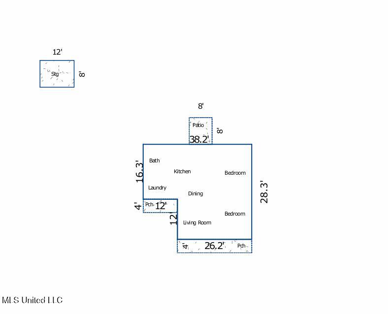 1185 Holden Road Poplarville, MS 39470 - Photo 21 of 21 Layout of home
