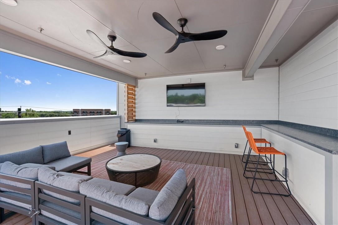2220 Webberville Road, Unit 308 Austin, TX 78702 - Photo 16 of 21 Rooftop Amenity Deck. Perfect for entertaining
