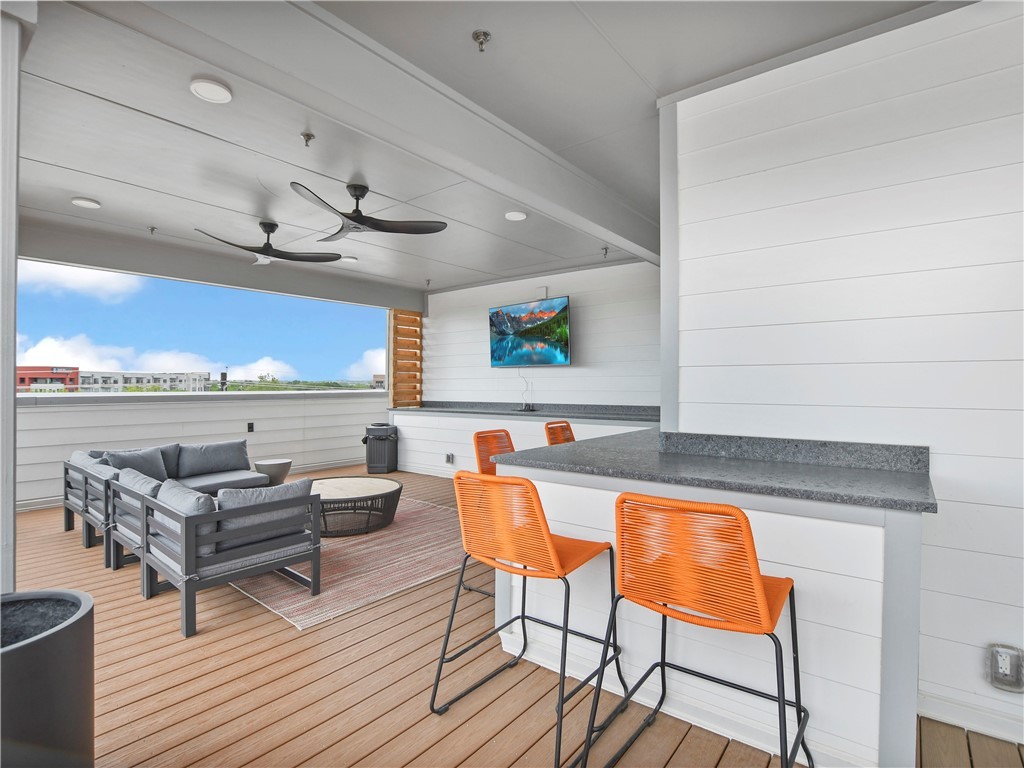 2220 Webberville Road, Unit 308 Austin, TX 78702 - Photo 17 of 21 Rooftop Amenity Deck. Perfect for entertaining