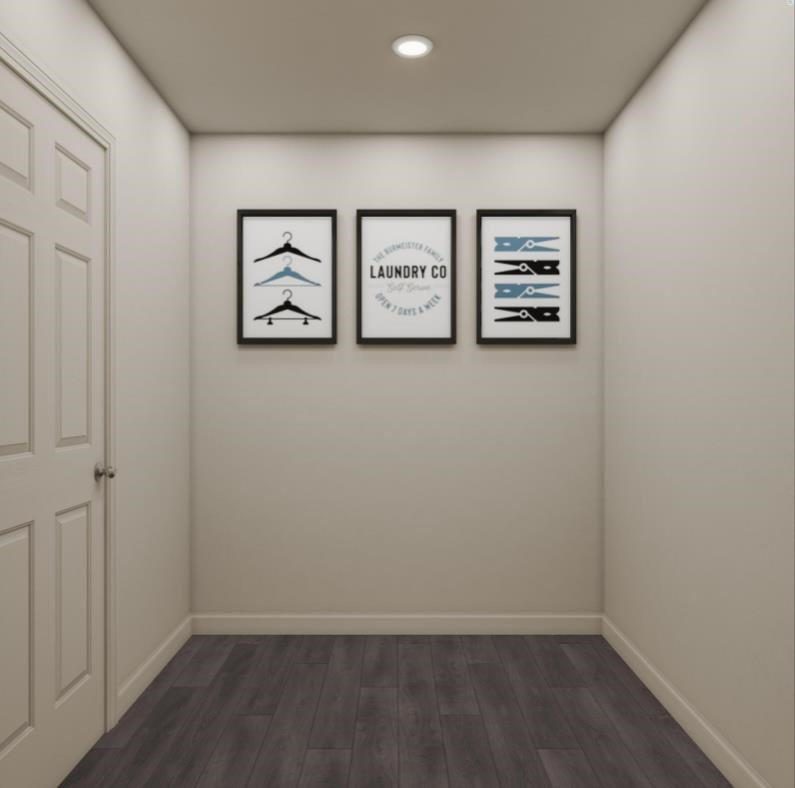 84 Keith Place Roxboro, NC 27573 - Photo 5 of 5 an empty room with a painting on the wall