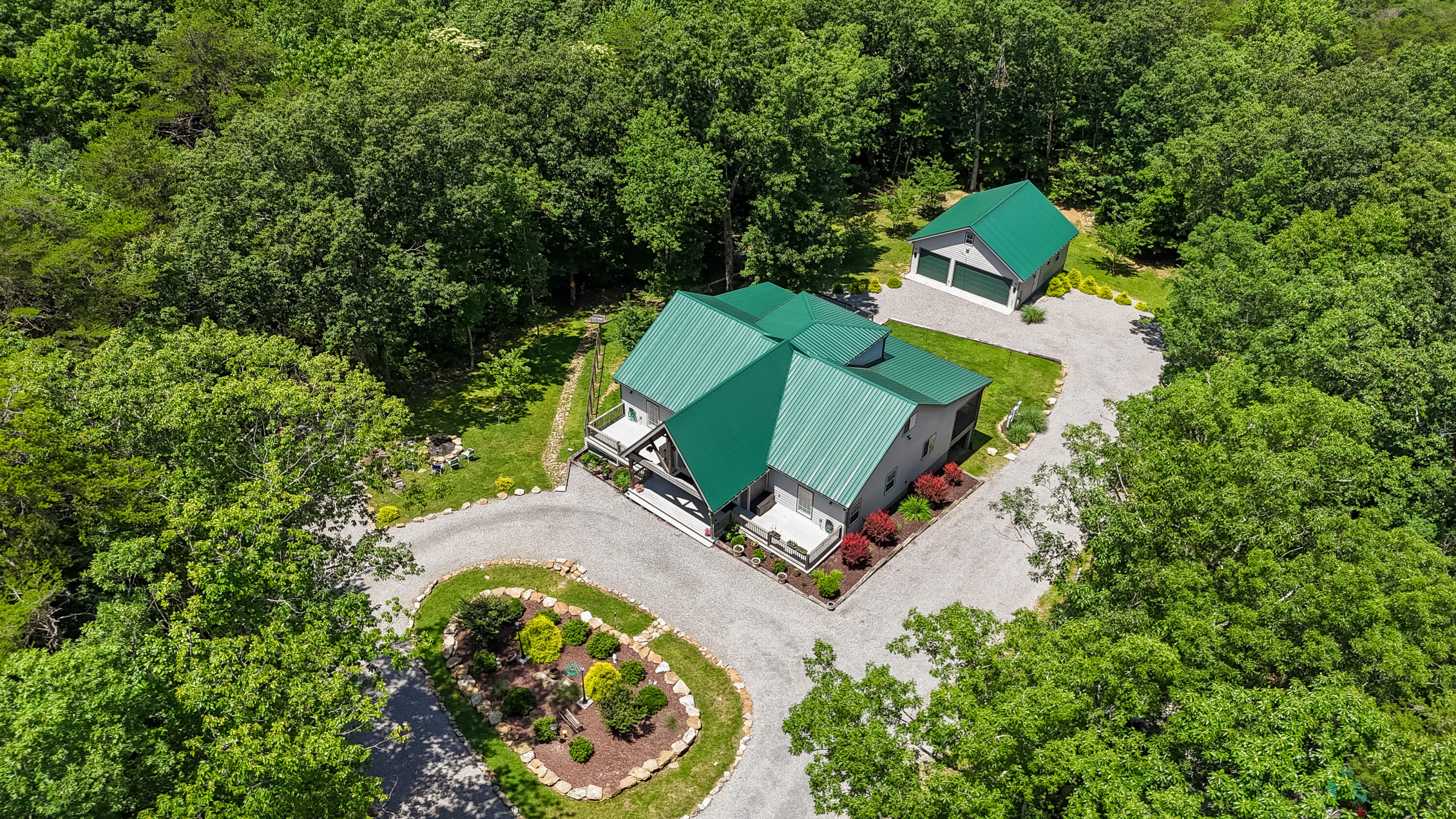 343 Highlands Forest Road Rising Fawn, GA 30738 - Photo 8 of 75 Drone Front