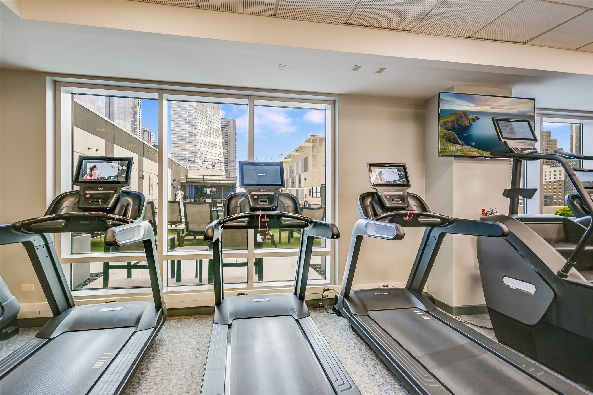 555 East 5th Street, Unit 2826 Austin, TX 78701 - Photo 35 of 40 a view of a room with gym equipment