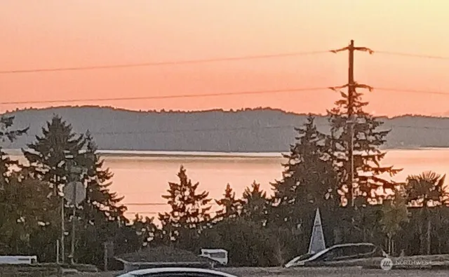 a view of a city from a mountain
