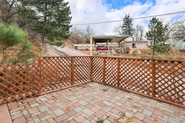 a front view of a house with a garage