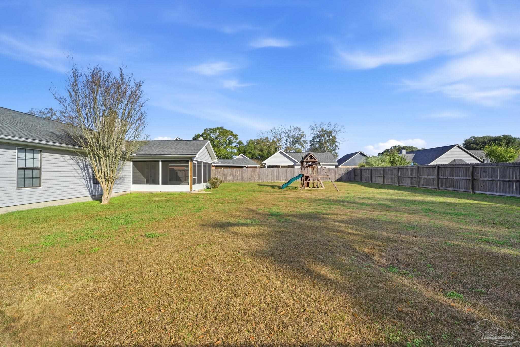 3228 Copper Ridge Circle Cantonment, FL 32533 - Photo 37 of 38 a view of a house with a backyard