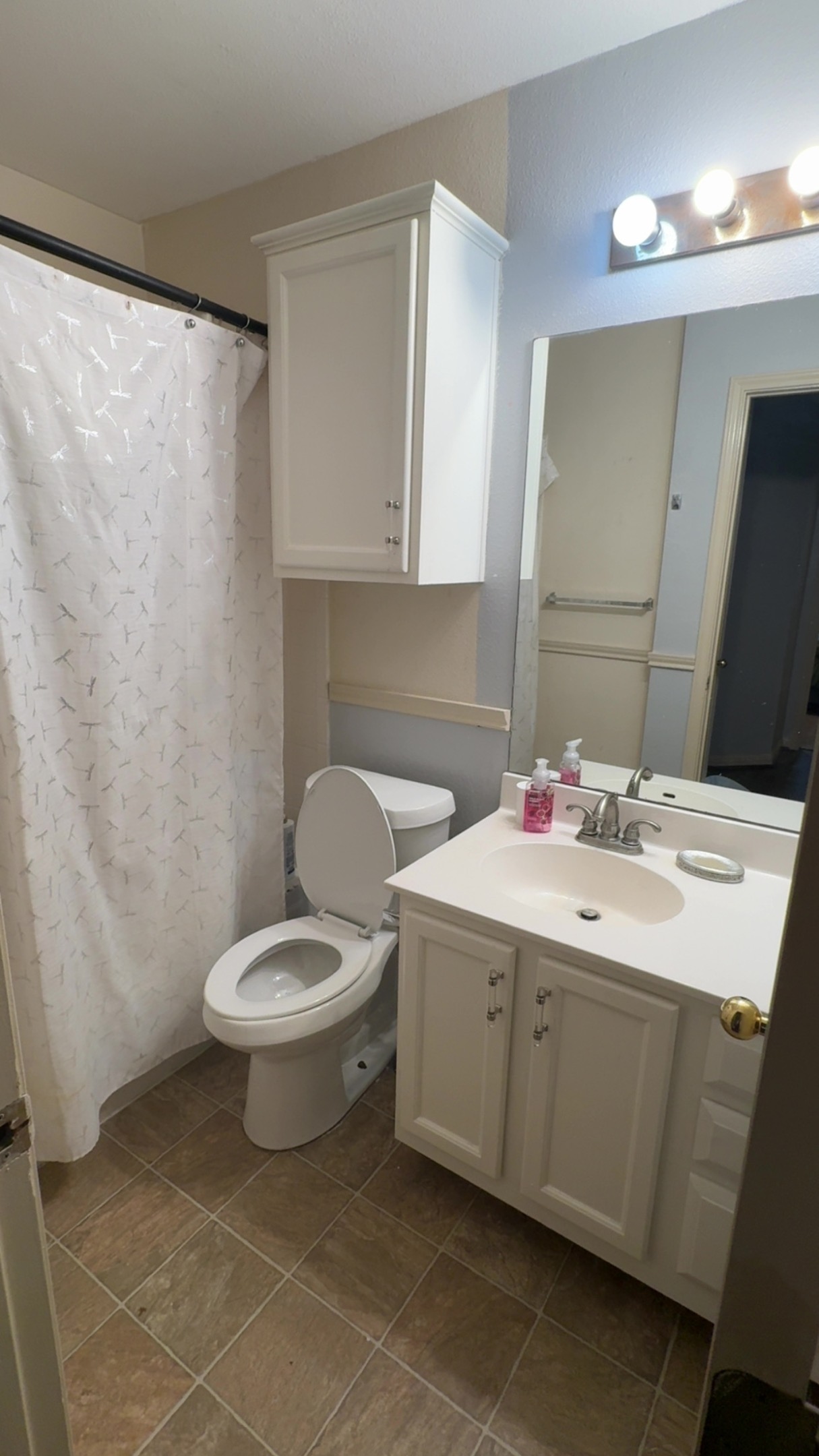 310 Raintree Drive Georgetown, TX 78626 - Photo 8 of 8 a bathroom with a toilet sink and mirror
