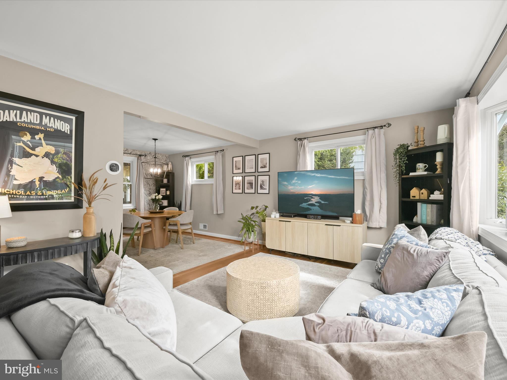 1910 Rollingwood Road Catonsville, MD 21228 - Photo 8 of 40 a living room with furniture and a flat screen tv