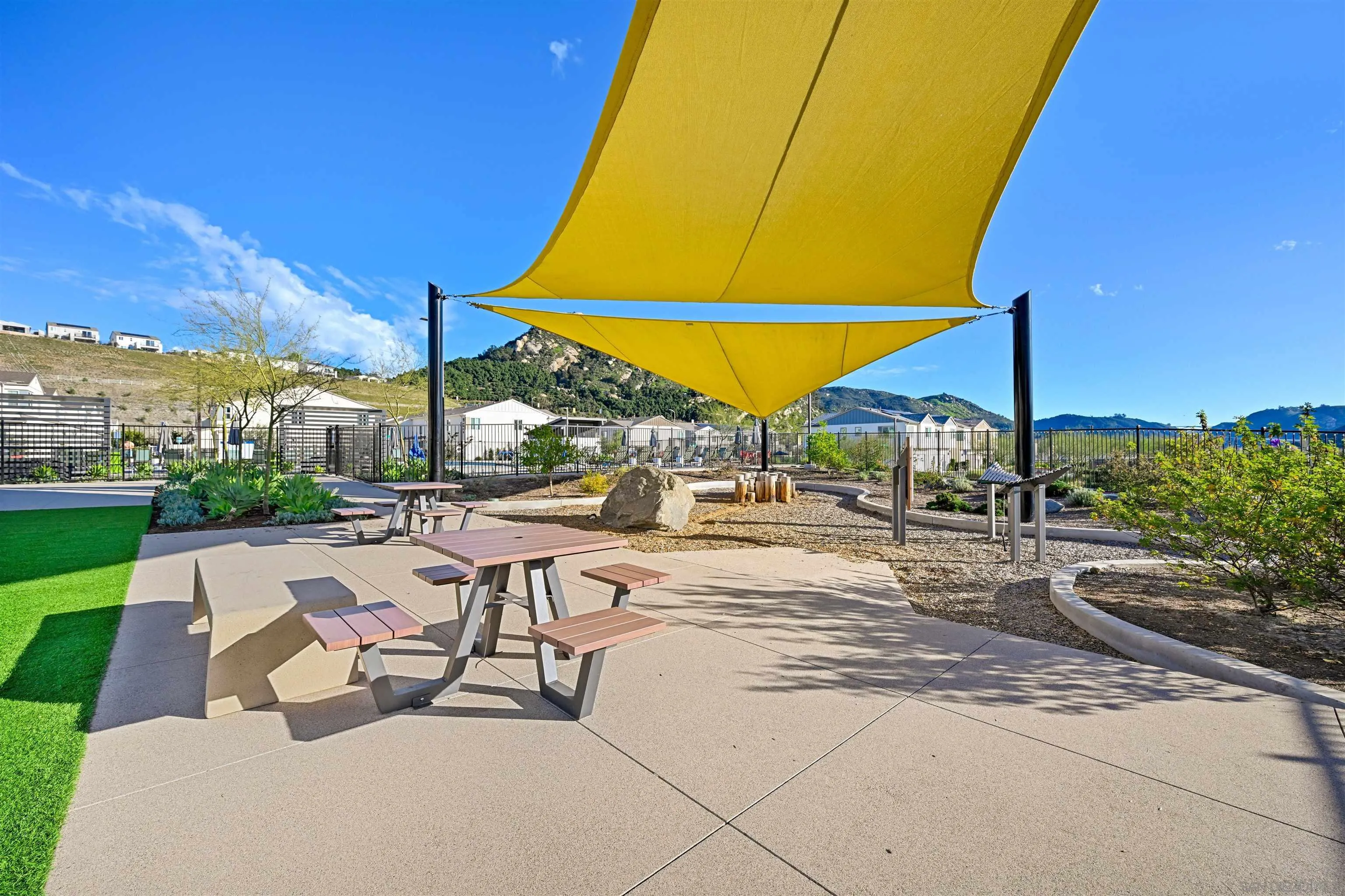 35158 Orchard Trail Fallbrook, CA 92028 - Photo 32 of 40 a view of a backyard with a patio