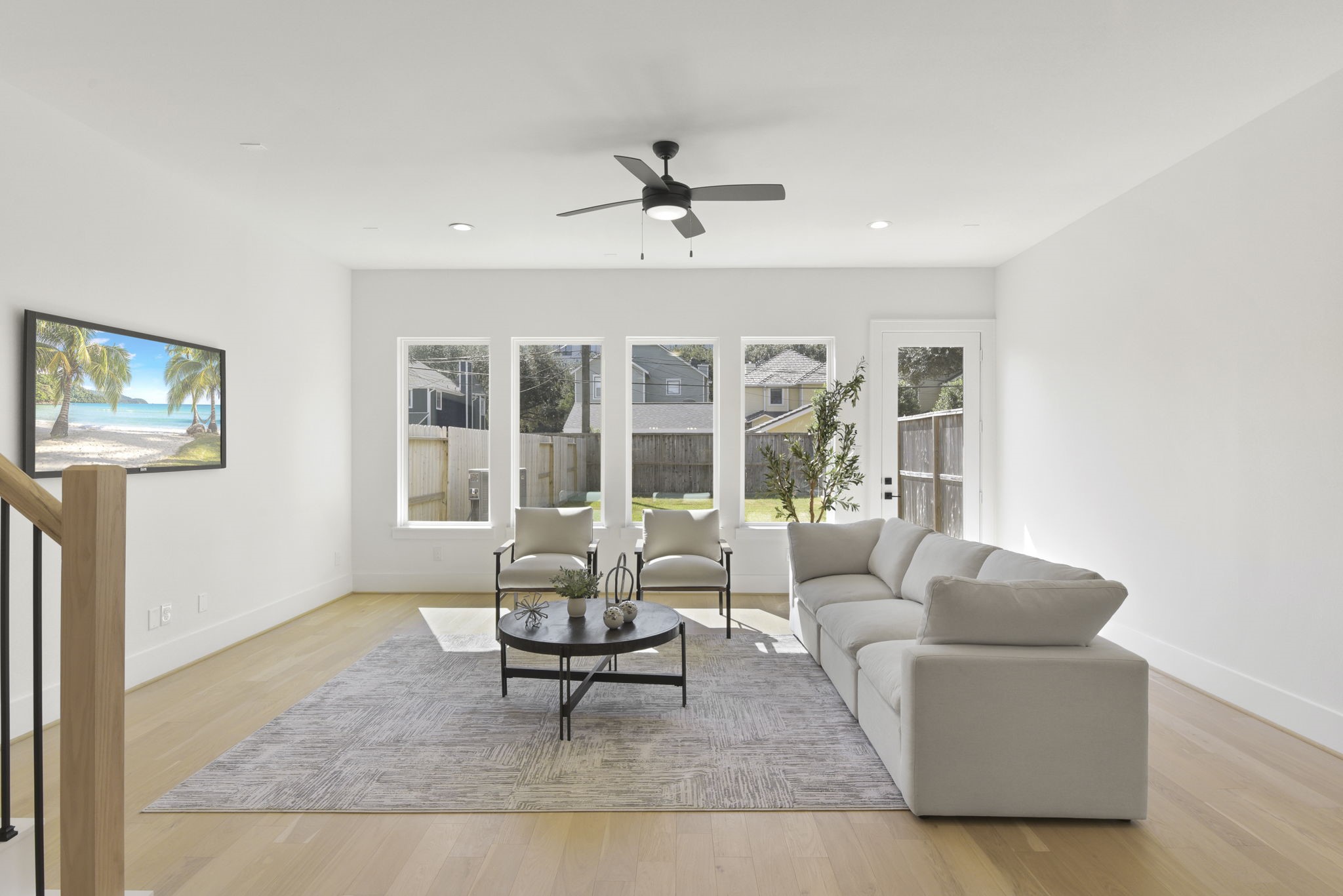 2916 Virginia Street Houston, TX 77098 - Photo 4 of 19 a living room with furniture and a window