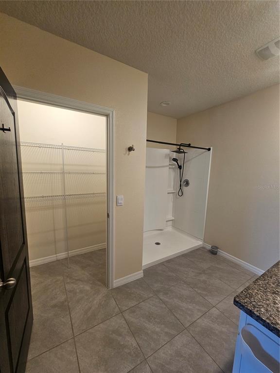 2853 Grandbury Grove Road Lakeland, FL 33811 - Photo 21 of 25 a bathroom with a granite countertop shower