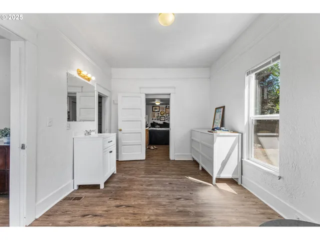 a view interior of the house and wooden floor