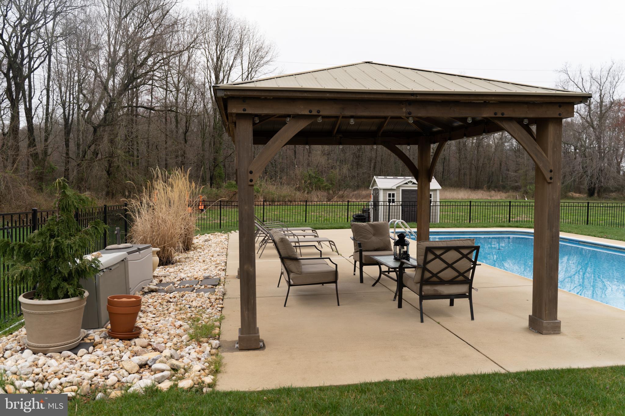 226 Hopkins Road Mickleton, NJ 08056 - Photo 33 of 36 CANOPY BY POOL