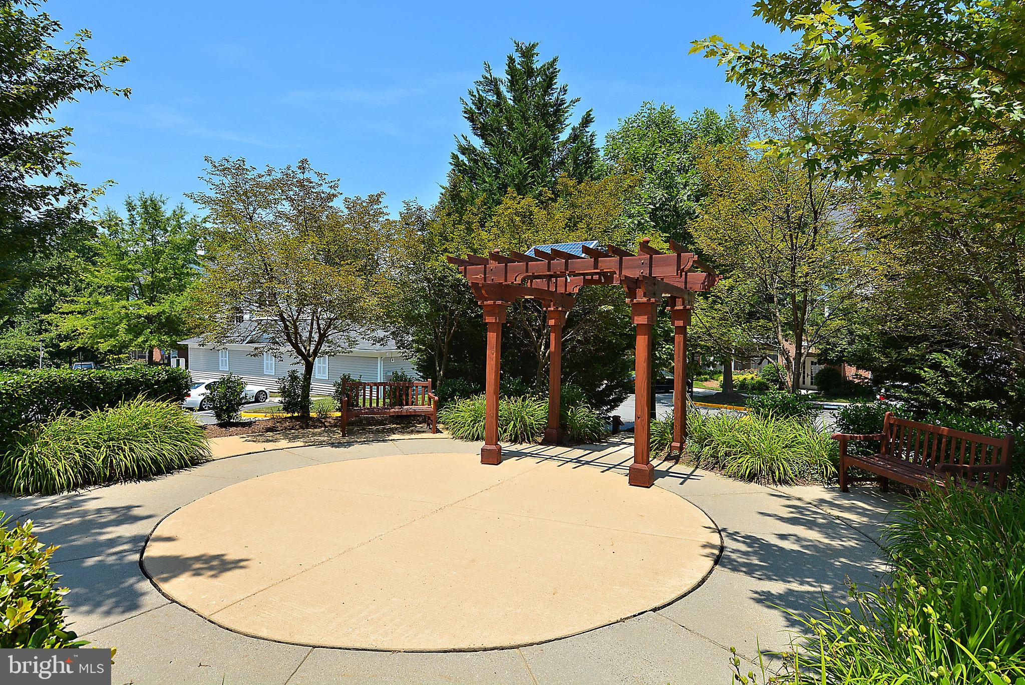 1515 North Point Drive, Unit 301 Reston, VA 20194 - Photo 3 of 32 looking down on courtyard