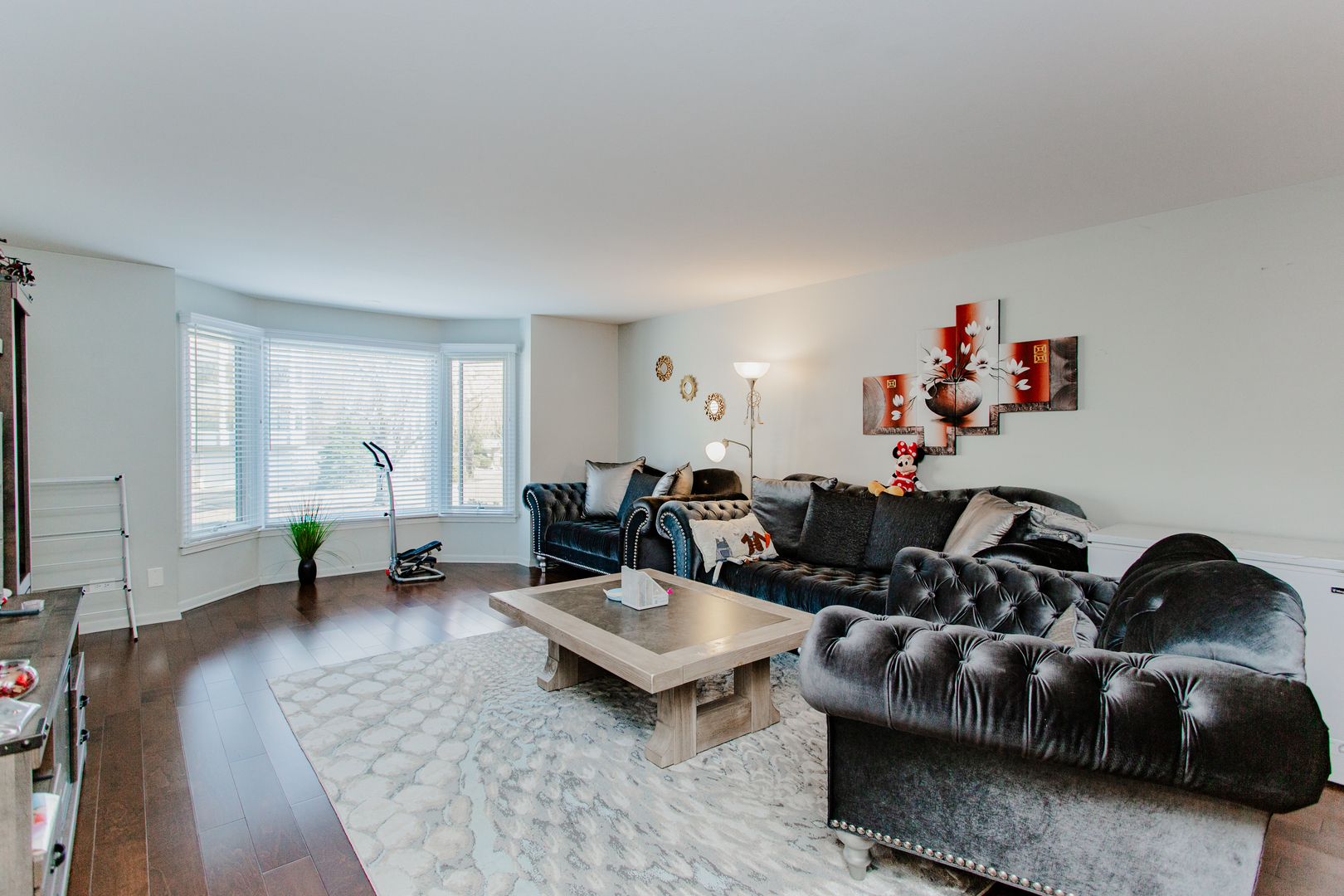 300 Thames Parkway, Unit 1C Park Ridge, IL 60068 - Photo 6 of 19 a living room with furniture and a flat screen tv