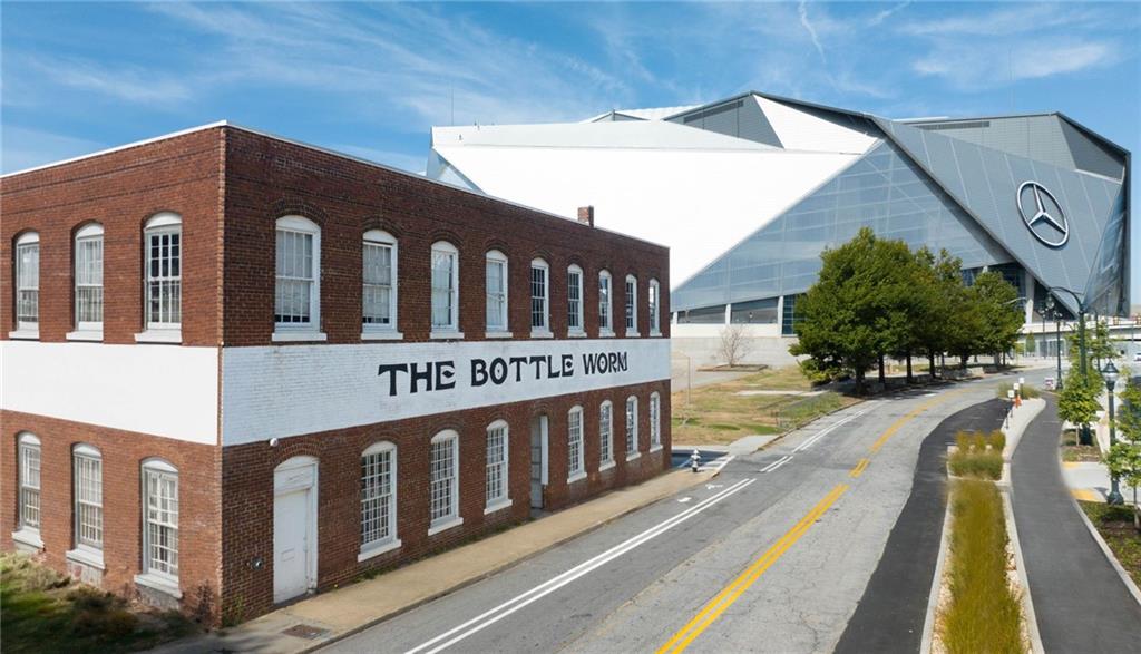 a view of a large building