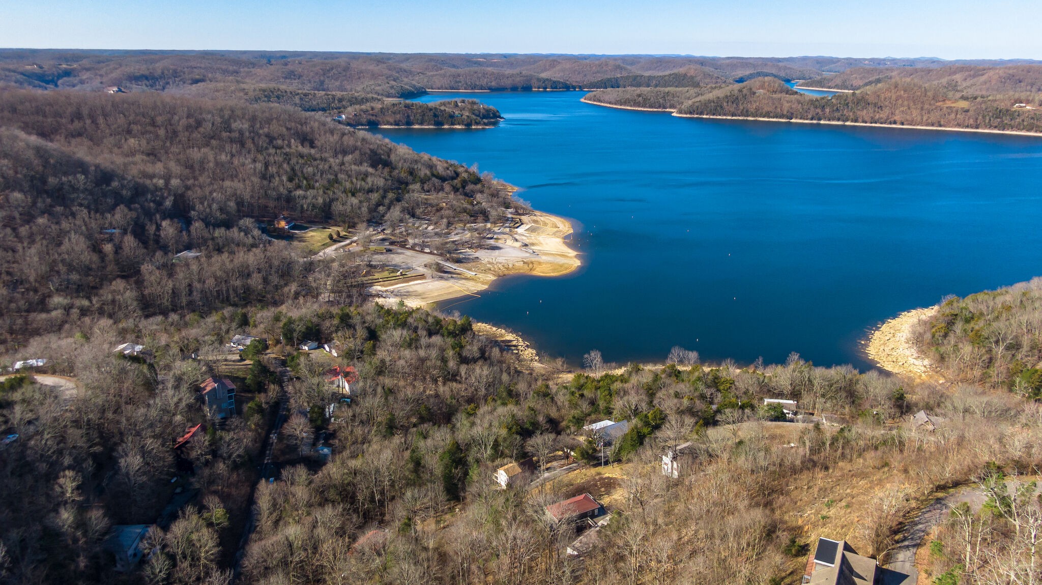 609 Floating Mill Village Road Silver Point, TN 38582 - Photo 51 of 64 a view of a lake in middle of the green
