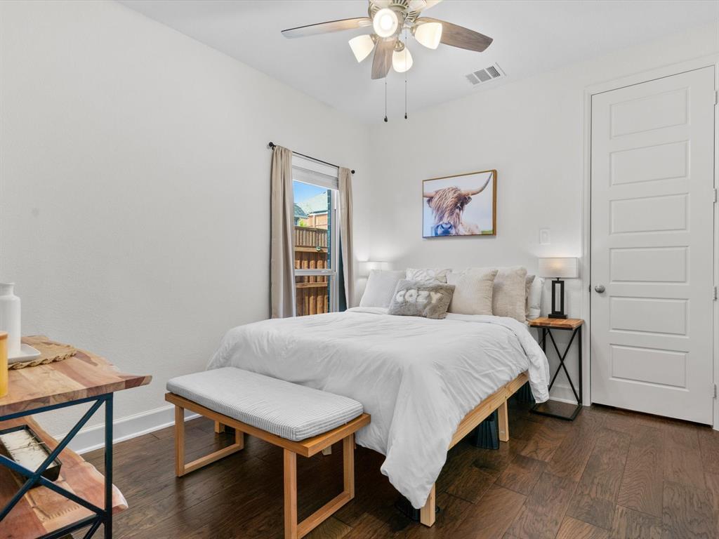 112 Pecan Court Rhome, TX 76078 - Photo 26 of 38 Additional bedroom with great natural light and closet space.