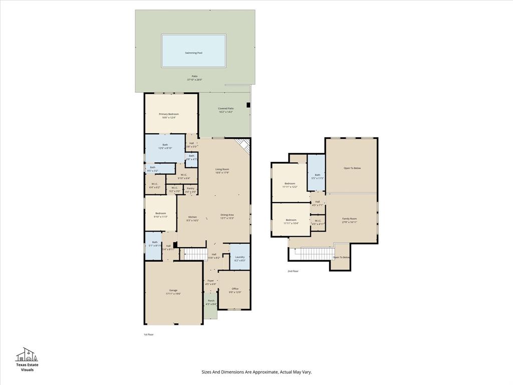 112 Pecan Court Rhome, TX 76078 - Photo 38 of 38 Floor plan