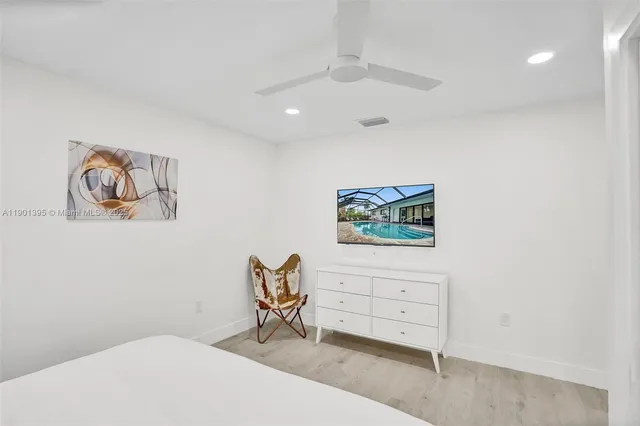 a view of a lake and a city