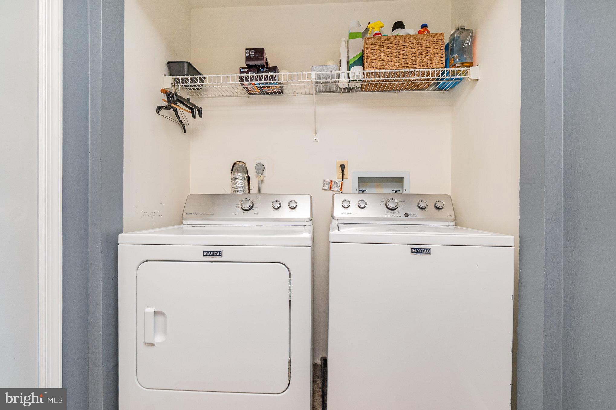 1213 Brice Square Belcamp, MD 21017 - Photo 14 of 23 a utility room with dryer and washer