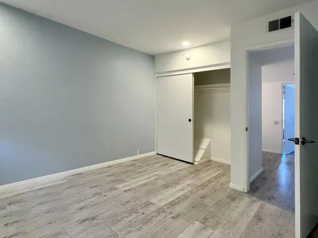 wooden floor in an empty room