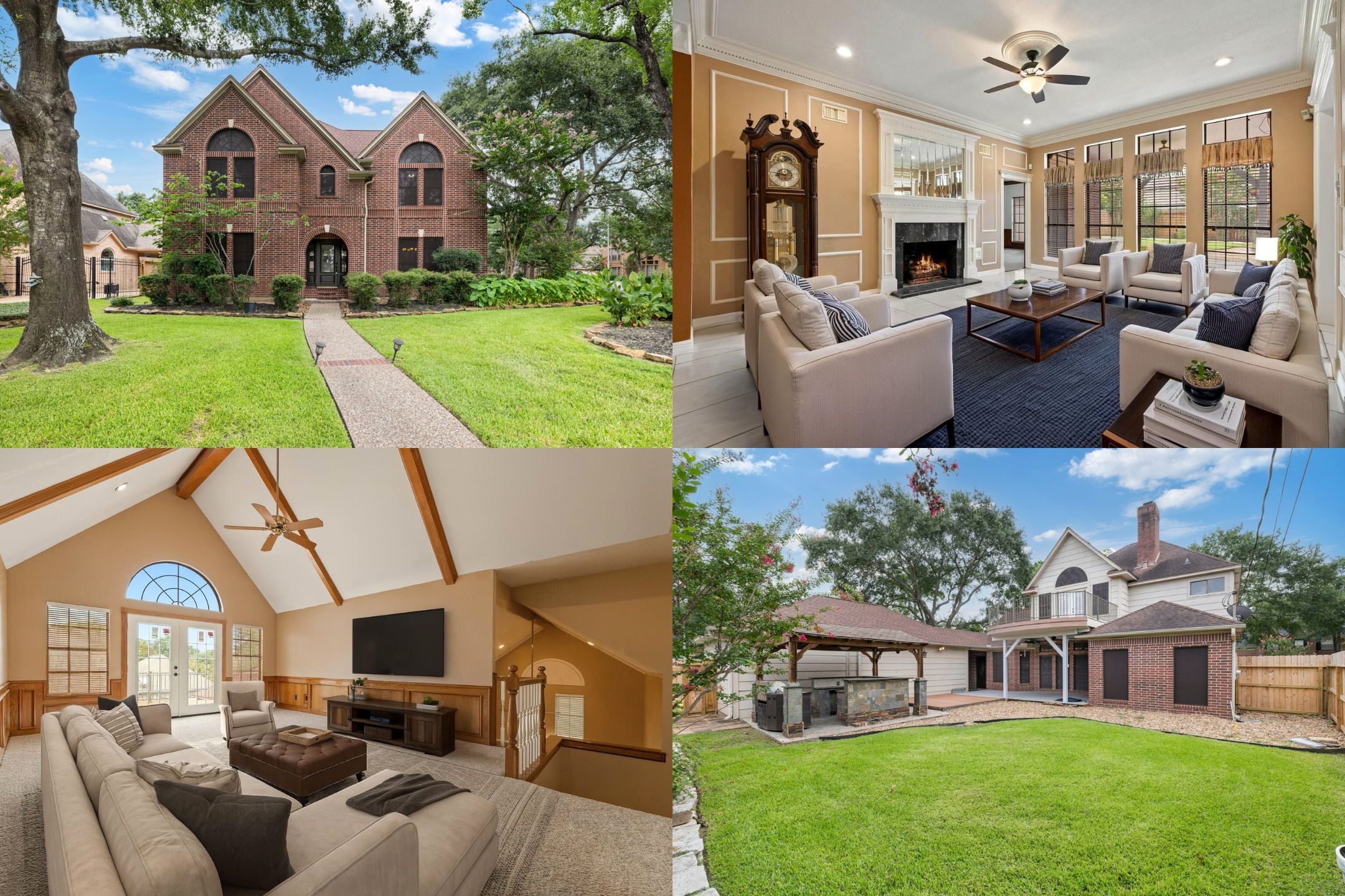 5802 Ashmere Lane Spring, TX 77379 - Photo 1 of 19 a front view of a house with garden