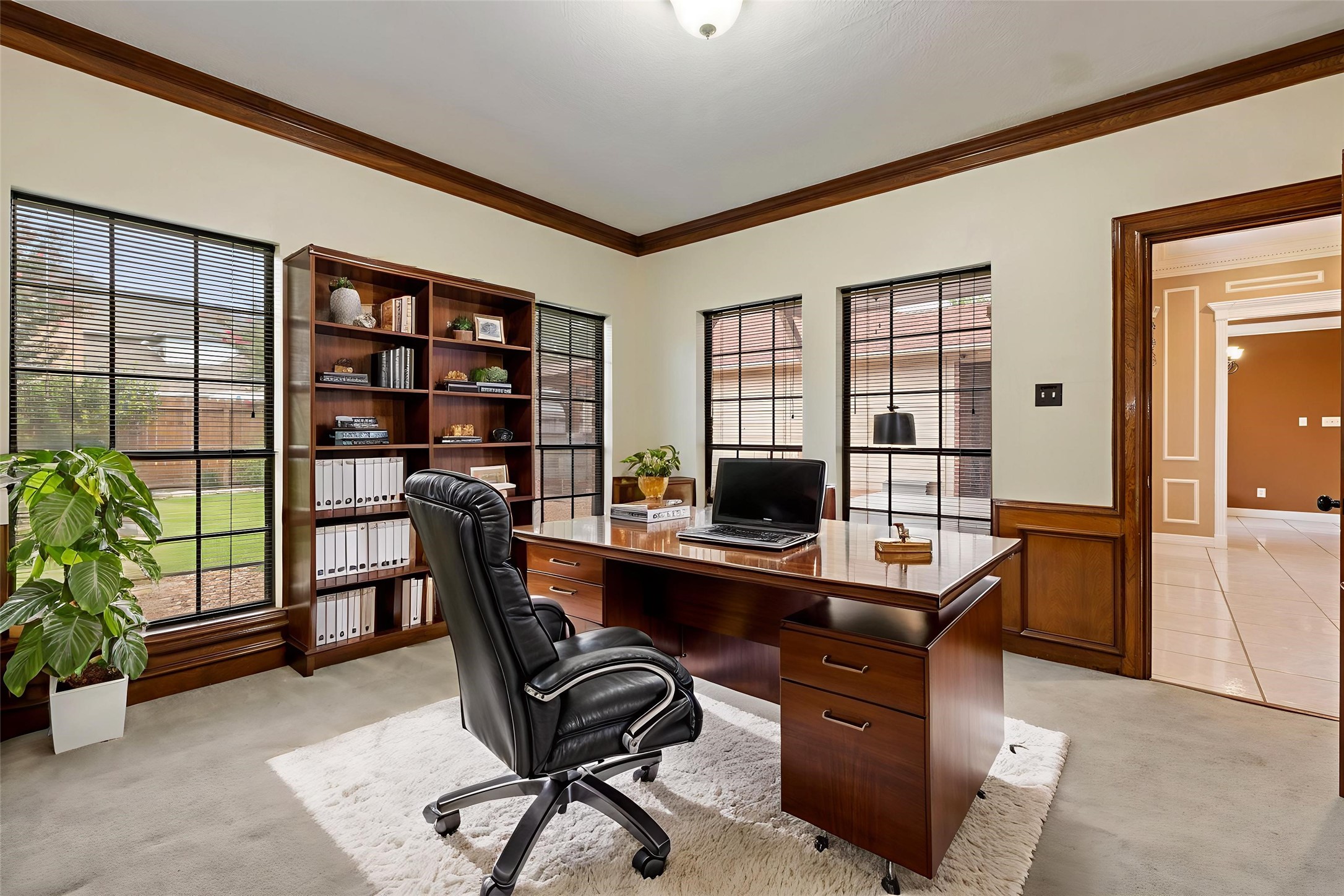 5802 Ashmere Lane Spring, TX 77379 - Photo 8 of 19 a view of a workspace with furniture and a window