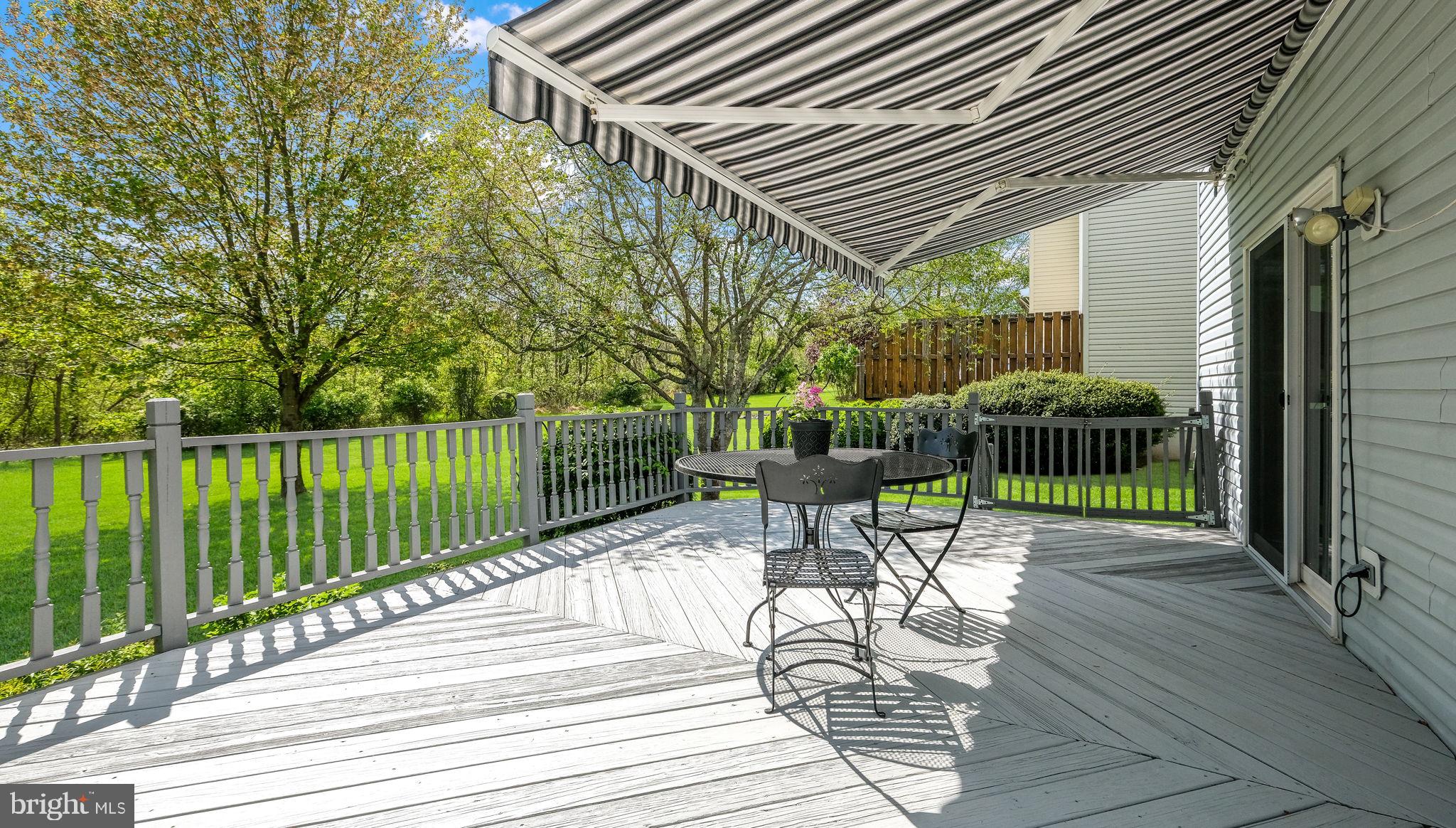 4504 Old Oak Road Doylestown, PA 18902 - Photo 33 of 40 Electric awning to shade you from the bright sun