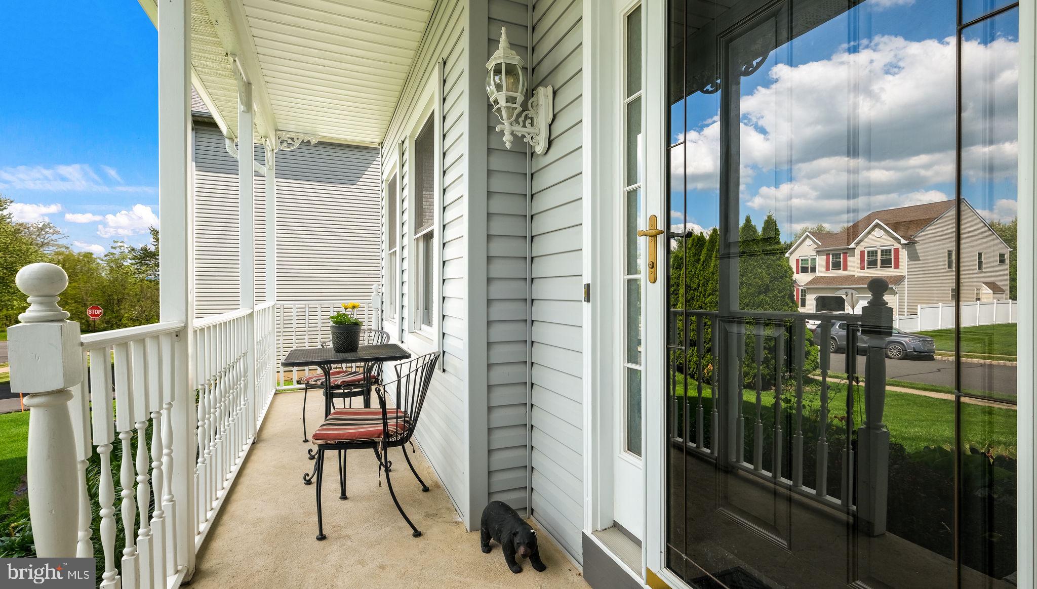 4504 Old Oak Road Doylestown, PA 18902 - Photo 4 of 40 Porch to watch the sunrise