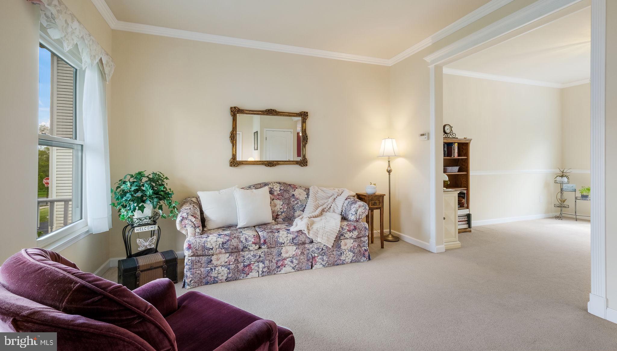 4504 Old Oak Road Doylestown, PA 18902 - Photo 8 of 40 Living room to dining room