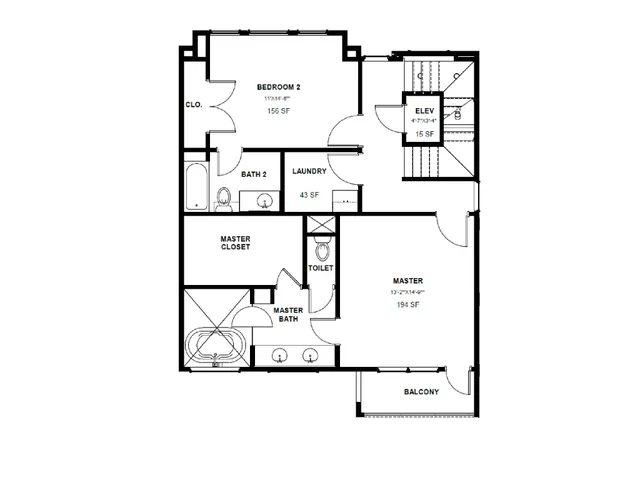 a picture of a floor plan