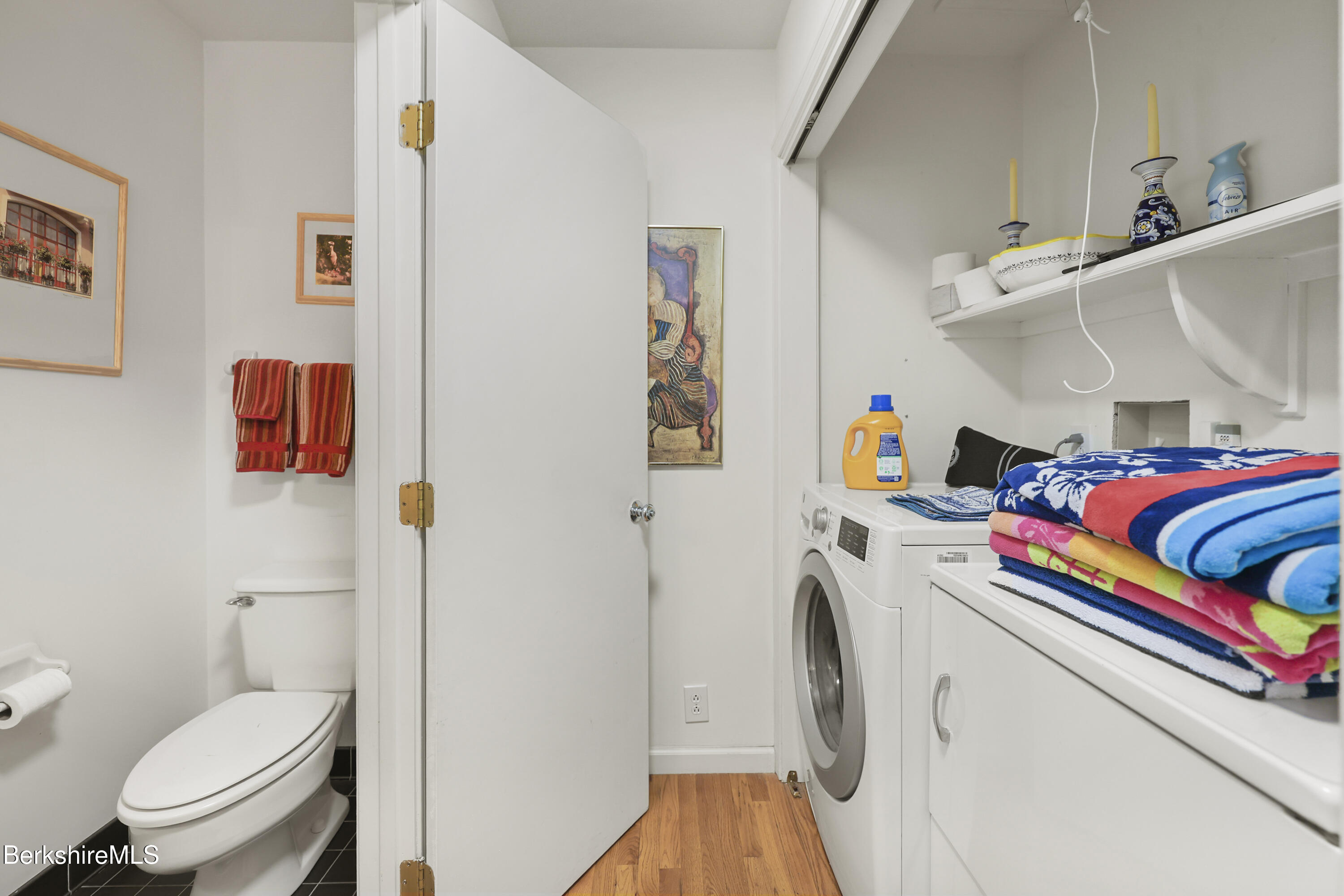 1136 Barker Road, Unit 27 Pittsfield, MA 01201 - Photo 13 of 30 a utility room with dryer and washer