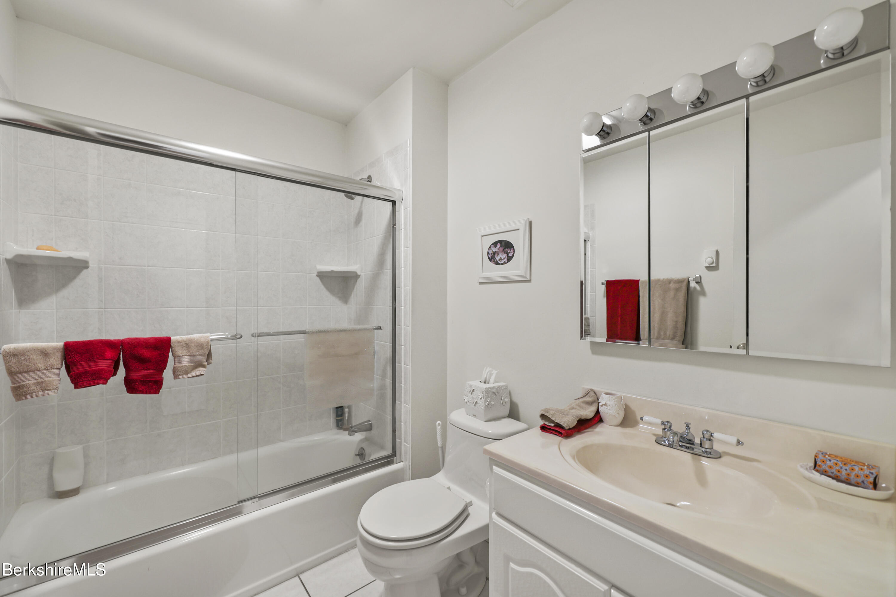 1136 Barker Road, Unit 27 Pittsfield, MA 01201 - Photo 22 of 30 a bathroom with a sink toilet and shower