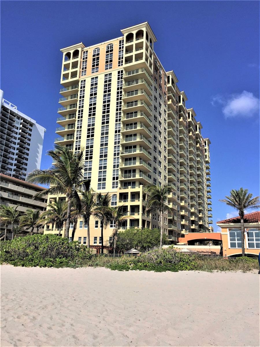2080 South Ocean Drive, Unit 1602 Hallandale Beach, FL 33009 - Photo 25 of 38 a front view of a building