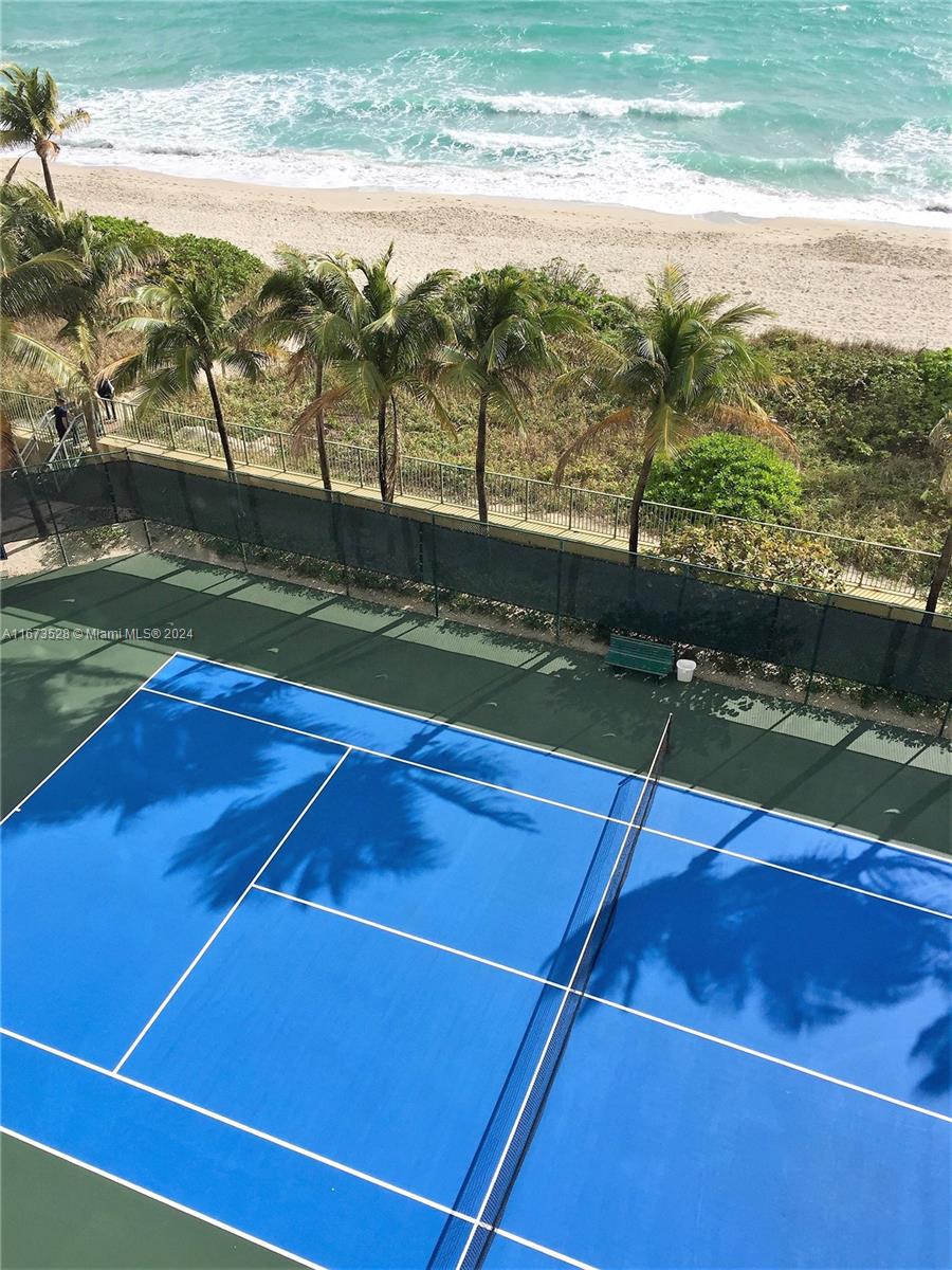 2080 South Ocean Drive, Unit 1602 Hallandale Beach, FL 33009 - Photo 35 of 38 a view of a tennis court