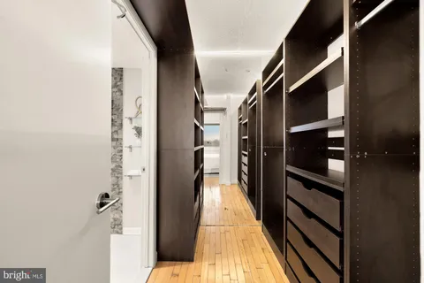 a view of closet