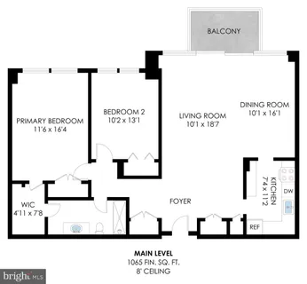$395,000 | 5500 Friendship Boulevard, Unit 1411N, Chevy Chase, MD 20815