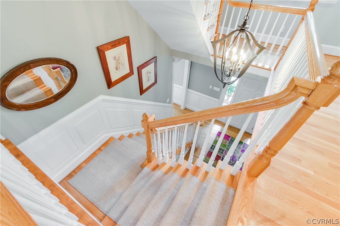 3660 Lansdowne Road Midlothian, VA 23113 - Photo 24 of 50 a view of staircase with a rug