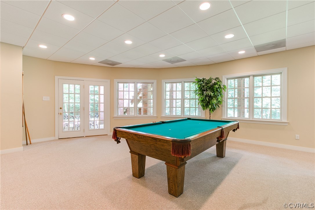 3660 Lansdowne Road Midlothian, VA 23113 - Photo 41 of 50 a room with pool table and windows