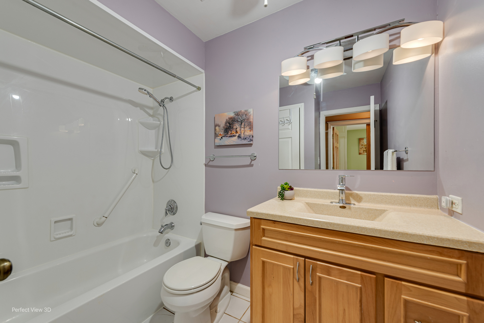 532 Inverrary Lane Deerfield, IL 60015 - Photo 16 of 23 a bathroom with a sink a toilet and a mirror