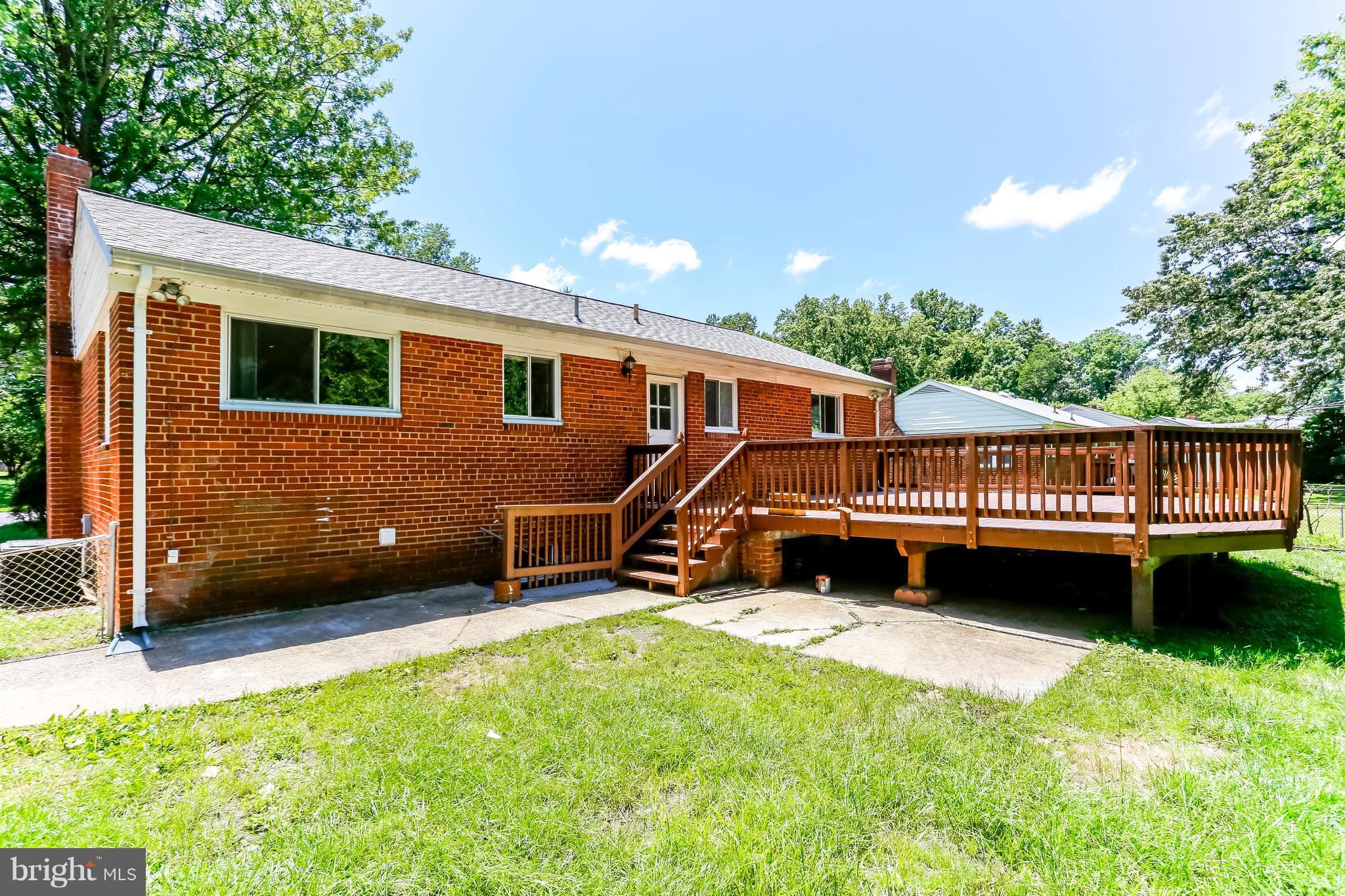 7404 Grace Street Springfield, VA 22150 - Photo 30 of 30 Exterior (Rear)
