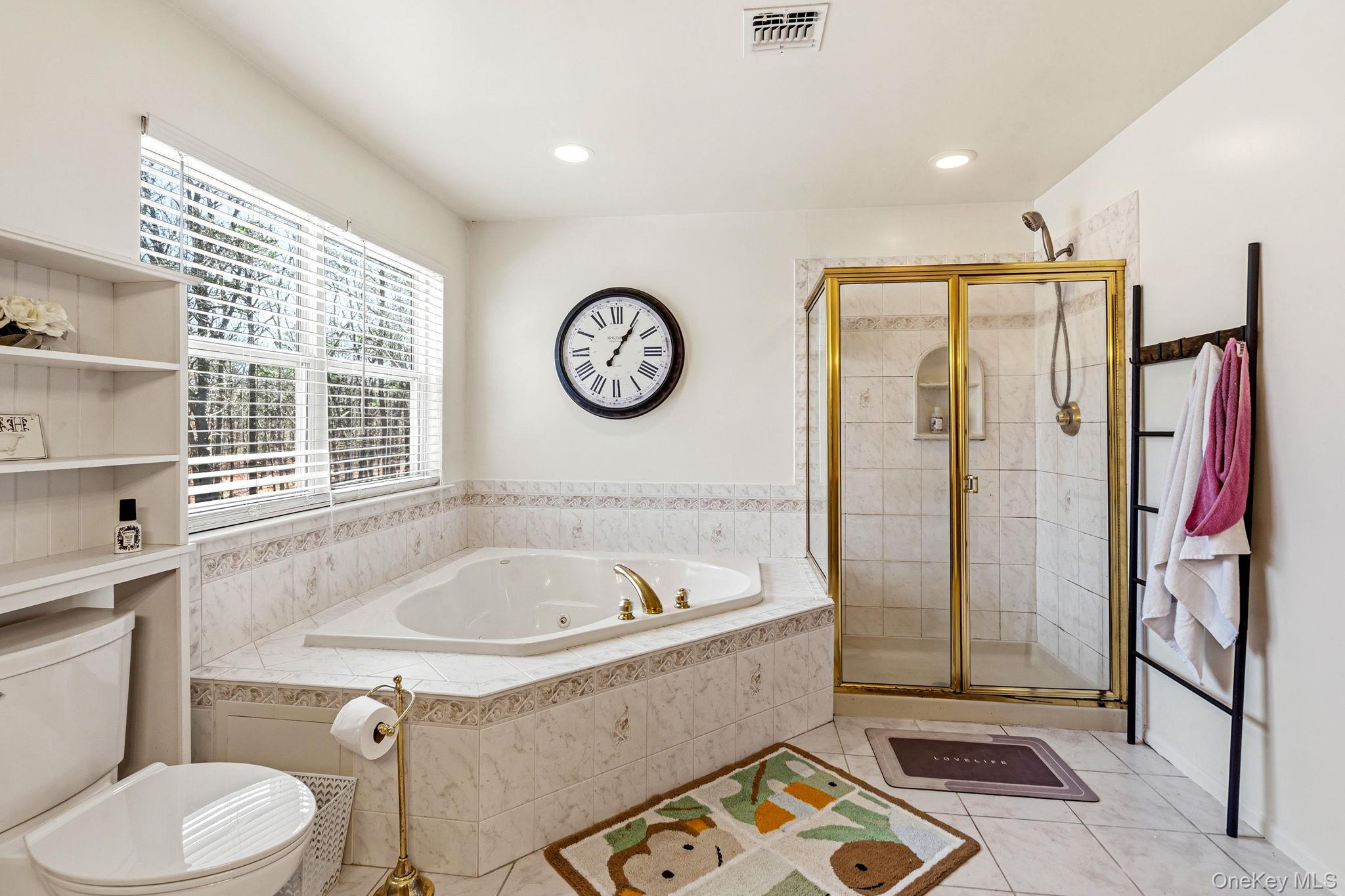 20 Ricky Road Manorville, NY 11949 - Photo 21 of 27 a bathroom with a bathtub and a shower